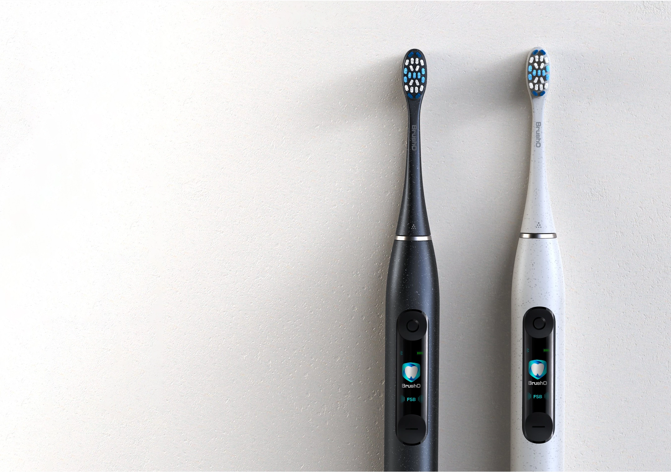 One brush. One key.